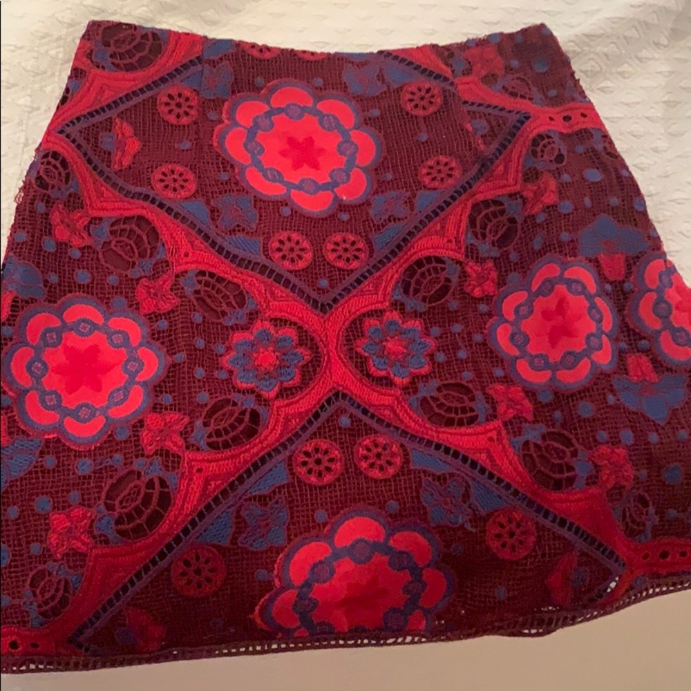 Patterned skirt
